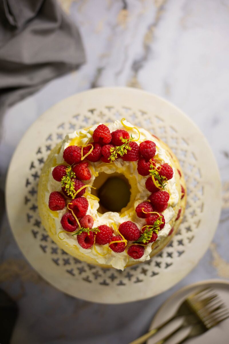 Light and Fluffy Chiffon Cake - Drive Me Hungry